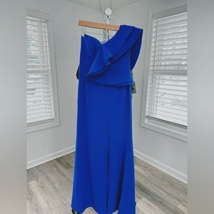 Lulus Royal blue maxi length dress